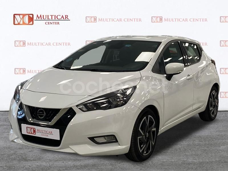 Blanco Usado 2021 Nissan Micra Acenta Utilitario | 12.990 € (Precio justo) - Imagen 1/4