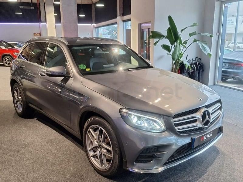 Usado Mercedes GLC220 170 CV (125 kW) 2018 Gris / plata SUV