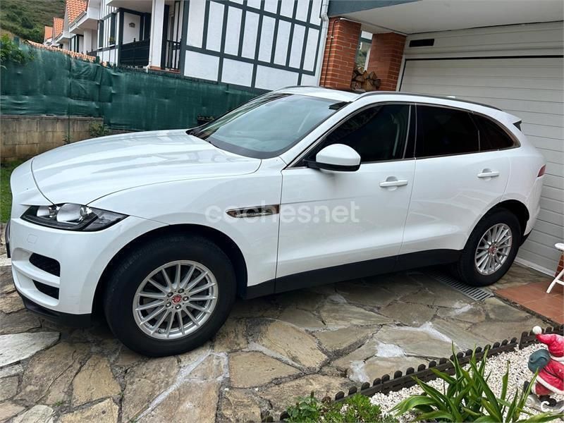 Blanco Usado 2017 Jaguar F-Pace Prestige SUV | 19.900 € (Un poco caro) - Imagen 1/4