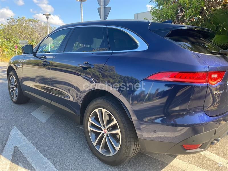 Azul Usado 2016 Jaguar F-Pace Prestige SUV | 17.800 € (Un poco caro) - Imagen 1/4