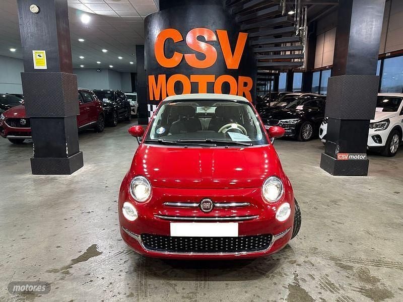 Usado Fiat 500C Dolcevita 70 CV (51 kW) 2021 Rojo Descapotable
