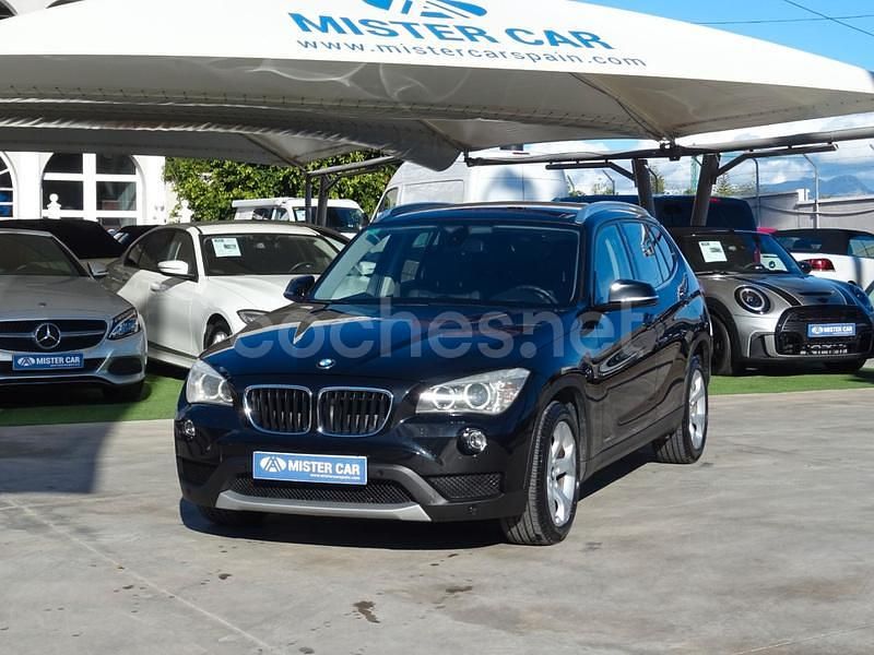 Negro Usado 2014 BMW X1 Sport Line SUV | 14.900 € (Un poco caro) - Imagen 1/4