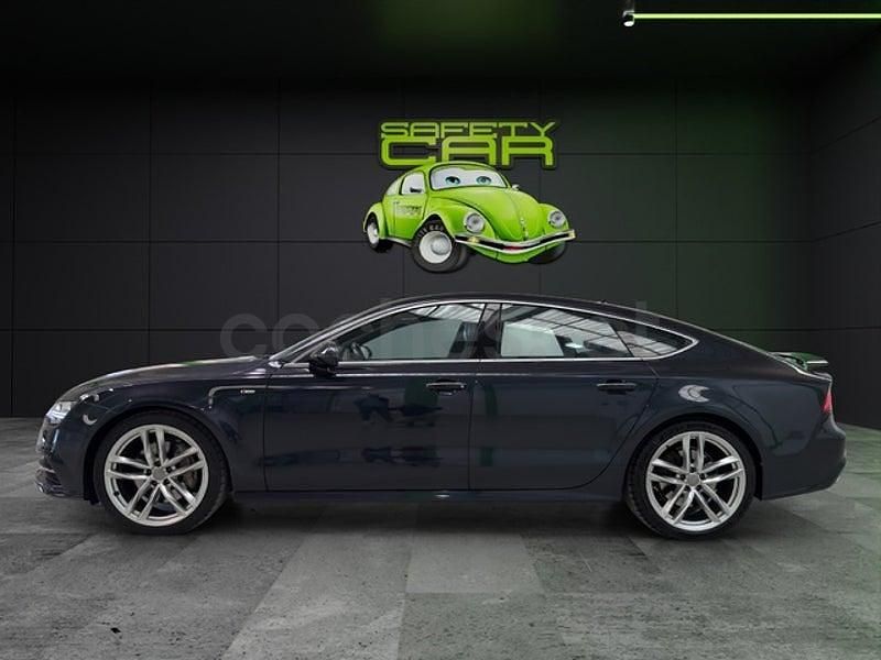 Usado Audi A7 Sportback S-Line 272 CV (200 kW) 2017 Azul Utilitario