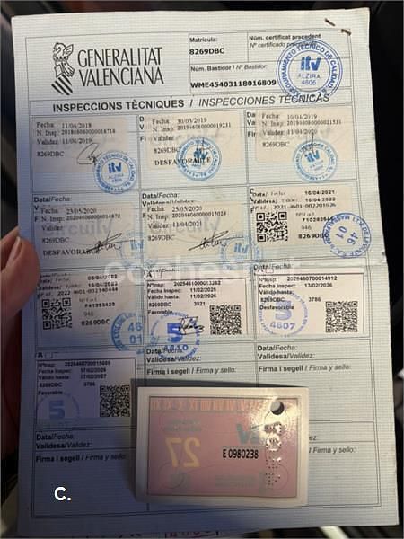 Usado Smart ForFour Pulse 95 CV (69 kW) 2004 Azul Utilitario