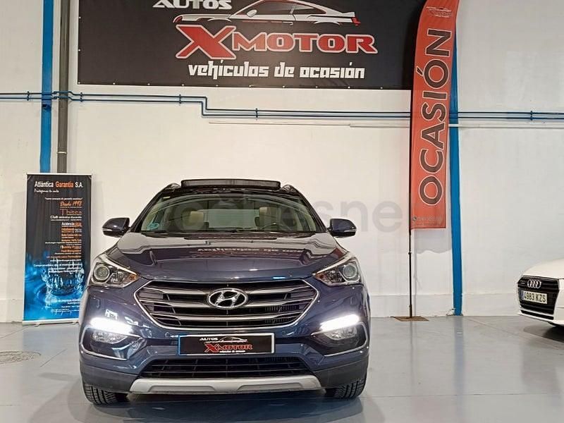 Usado Hyundai Santa Fe 200 CV (147 kW) 2016 Azul SUV