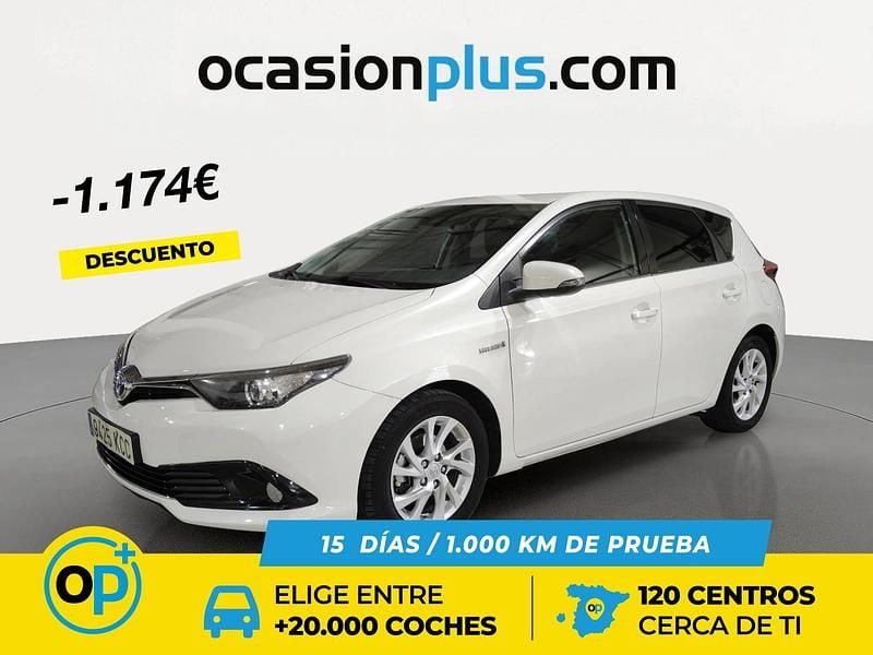 Blanco Usado 2017 Toyota Auris Hybrid Active Utilitario | 14.676 € (Un poco caro) - Imagen 1/4
