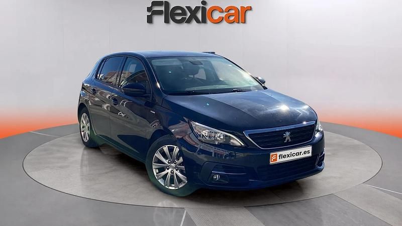 Usado Peugeot 308 Allure 131 CV (96 kW) 2020 Azul Familiar
