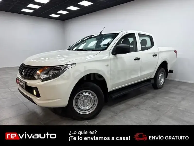 Usado Mitsubishi L200 154 CV (113 kW) 2018 Blanco Pickup/Camioneta