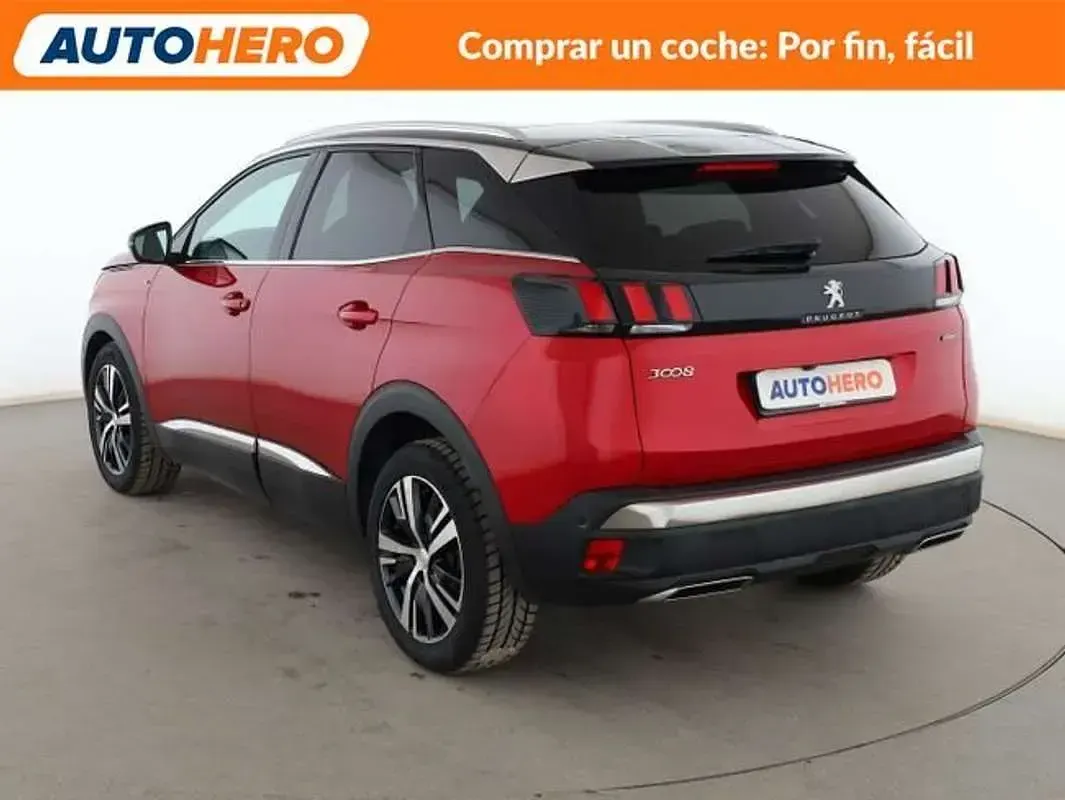 Usado Peugeot 3008 GT-line 131 CV (96 kW) 2020 Rojo SUV