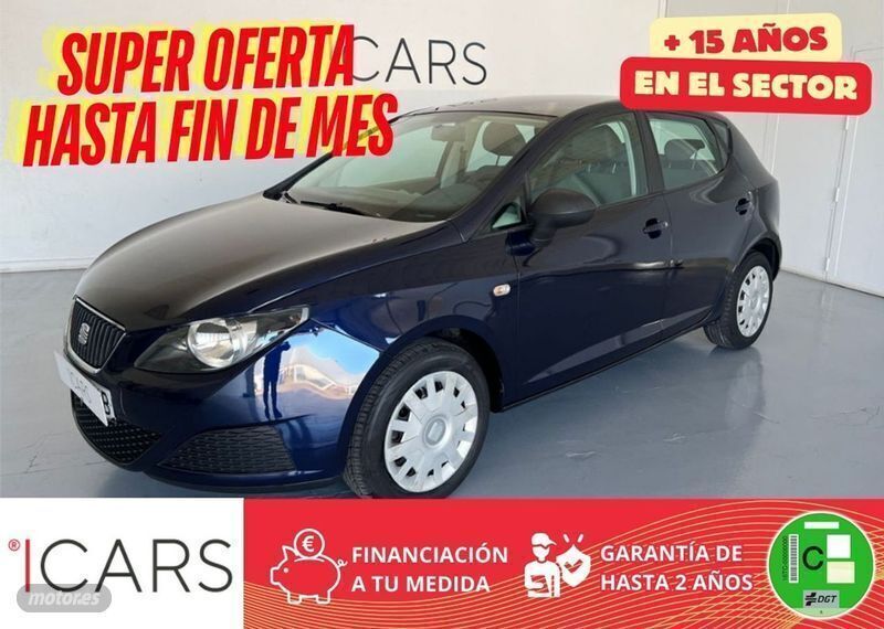 Azul Usado 2010 Seat Ibiza Reference Berlina | 6800 € (Precio justo) - Imagen 1/4