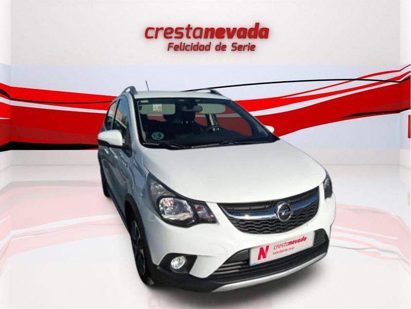 Usado Opel Karl Rocks 73 CV (53 kW) 2019 Blanco Utilitario