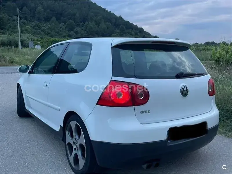 Usado VW Golf VI GTI 200 CV (147 kW) 2008 Blanco Utilitario