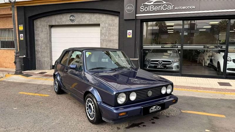 Azul Usado 1991 VW Golf Cabriolet Descapotable | 11.900 € - Imagen 1/4