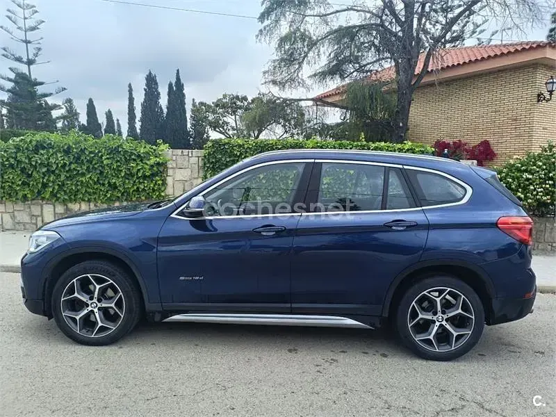 Usado BMW X1 150 CV (110 kW) 2017 Azul SUV