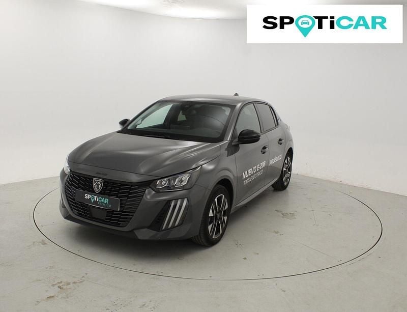 Gris Usado 2024 Peugeot e-208 Allure Utilitario | 31.750 € (Precio justo) - Imagen 1/4