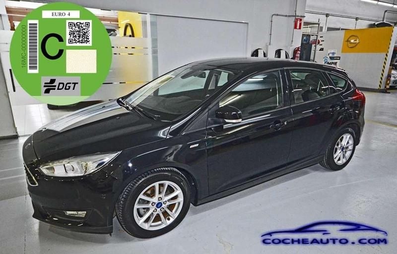 Negro Usado 2016 Ford Focus Trend+ Familiar | 9000 € (Buen precio) - Imagen 1/4