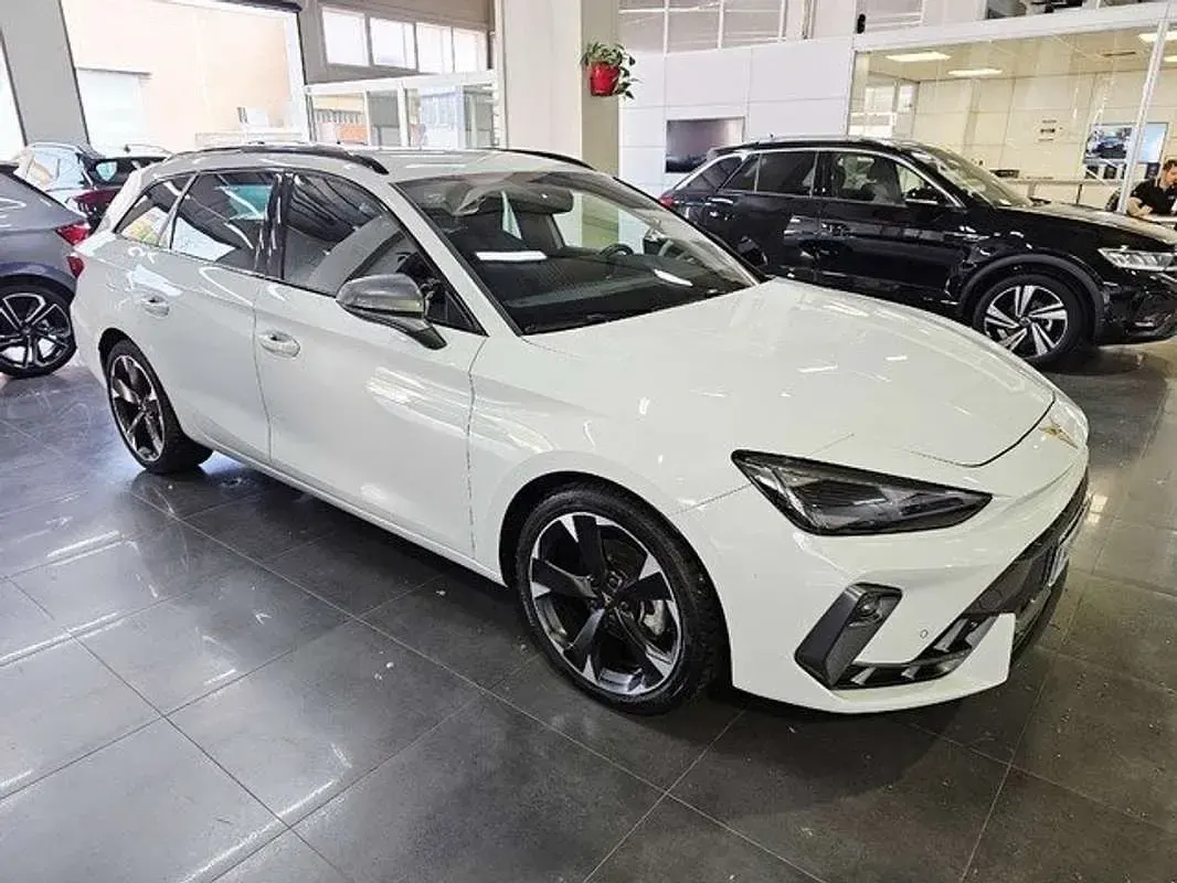 Brugt Cupra Leon 150 HK (110 kW) 2024 Hvid Stationcar