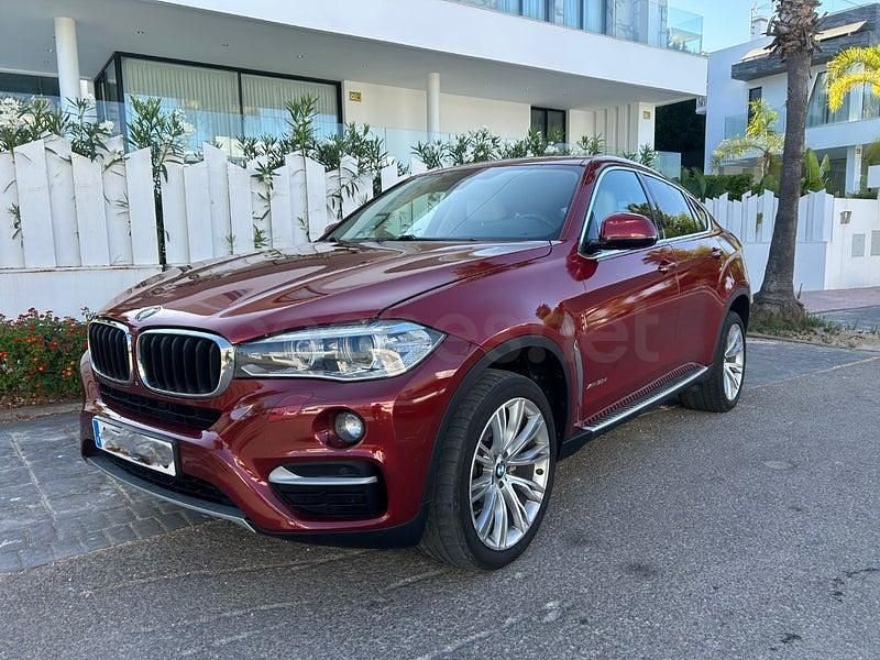 Usado BMW X6 258 CV (189 kW) 2015 Granate SUV