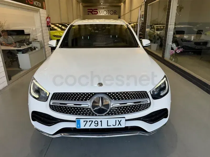 Usado Mercedes GLC220 194 CV (142 kW) 2020 Blanco SUV