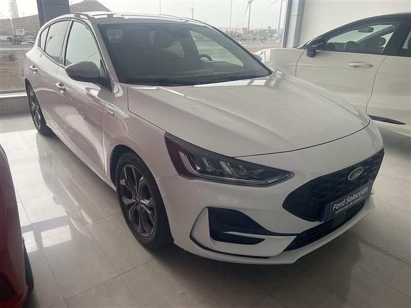 Blanco Usado 2024 Ford Focus ST-Line Berlina | 20.995 € (Buen precio) - Imagen 1/4