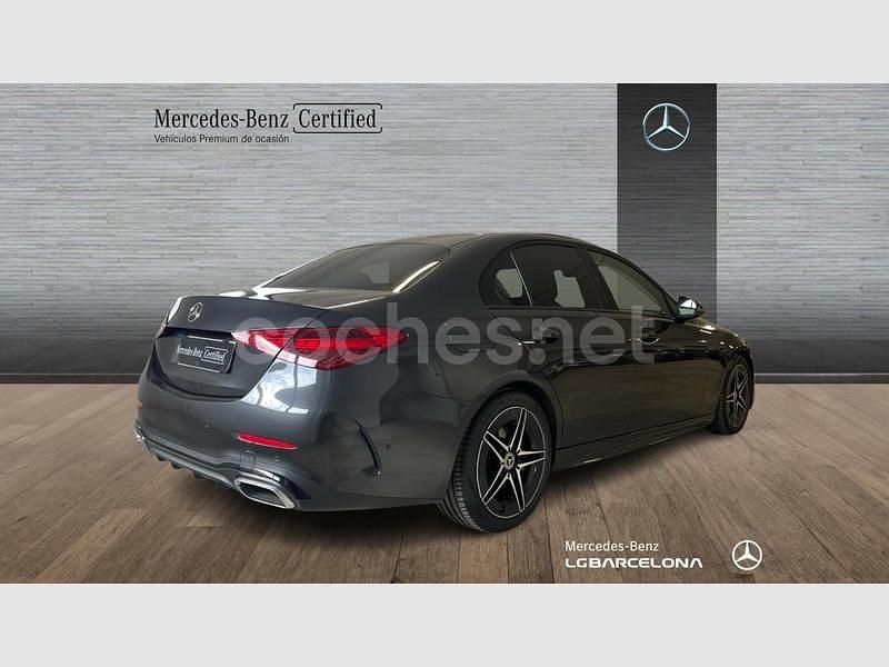Usado Mercedes C200 163 CV (119 kW) 2021 Azul Familiar