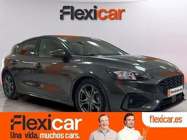Gris Usado 2018 Ford Focus ST-Line Berlina | 18.290 € (Precio justo) - Imagen 1/4