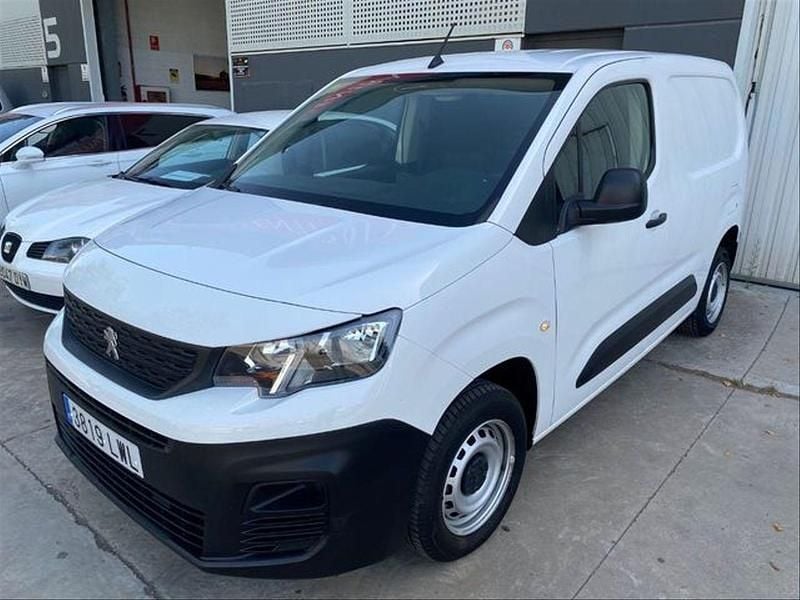 Blanco Usado 2022 Peugeot Partner Premium Monovolumen | 11.490 € (Precio justo) - Imagen 1/4