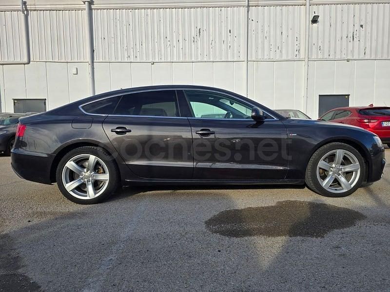 Usado Audi A5 Sportback Advanced 150 CV (110 kW) 2016 Negro Utilitario