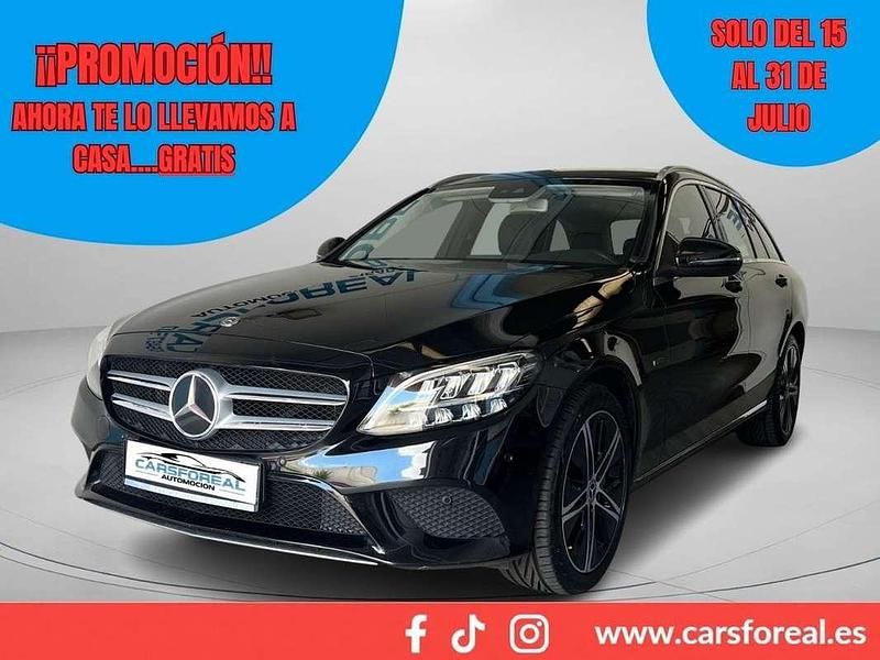 Negro Usado 2020 Mercedes C300e Familiar | 25.490 € (Precio justo) - Imagen 1/4