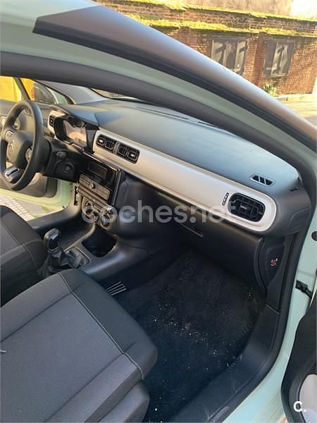 Usado Citroën C3 Live 82 CV (60 kW) 2019 Verde Utilitario