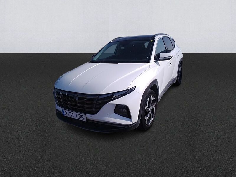 Blanco Usado 2021 Hyundai Tucson SUV | 27.800 € (Un poco caro) - Imagen 1/4