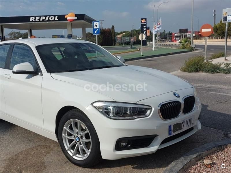 Blanco Usado 2019 BMW 116 Sport Line Utilitario | 15.800 € (Precio justo) - Imagen 1/4