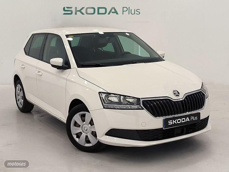 Blanco Usado 2020 Skoda Fabia Ambition Berlina | 11.610 € (Precio justo) - Imagen 1/4