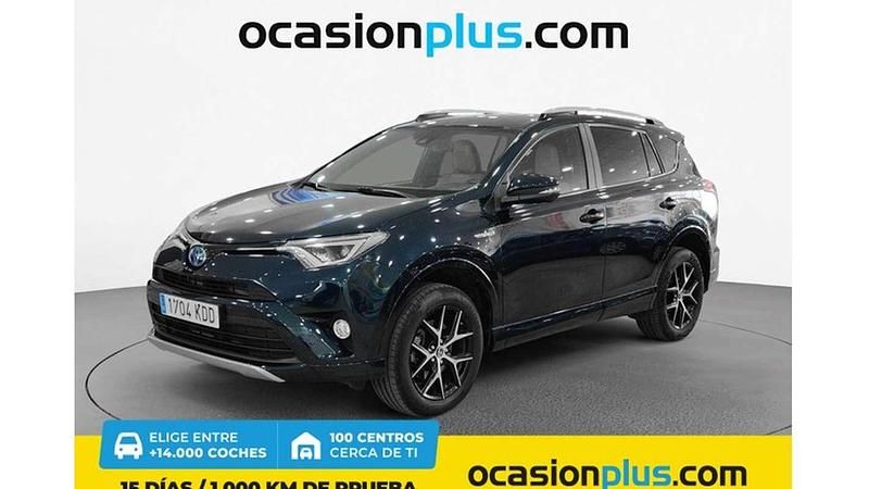 Azul Usado 2017 Toyota RAV4 Hybrid SUV | 23.550 € (Precio justo) - Imagen 1/4