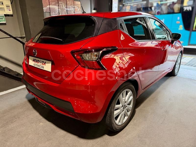 Usado Nissan Micra 100 CV (73 kW) 2020 Rojo Berlina