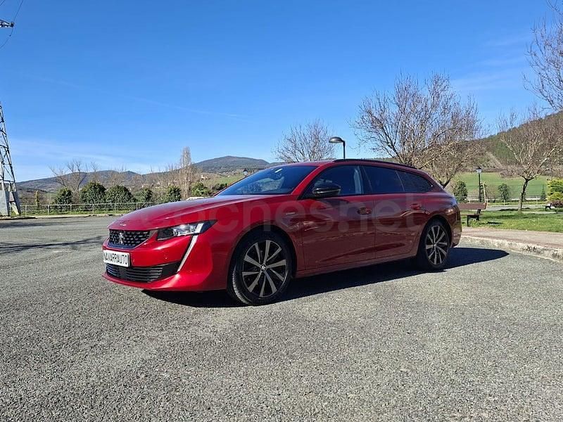 Usado Peugeot 508 SW GT-line 130 CV (95 kW) 2020 Granate Familiar