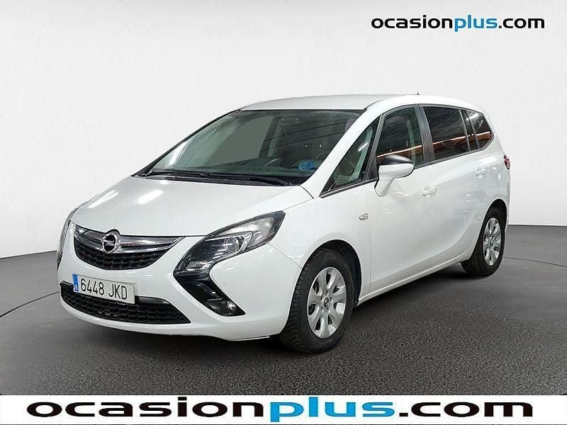 Blanco Usado 2015 Opel Zafira Tourer Expression Monovolumen | 12.400 € (Precio justo) - Imagen 1/4