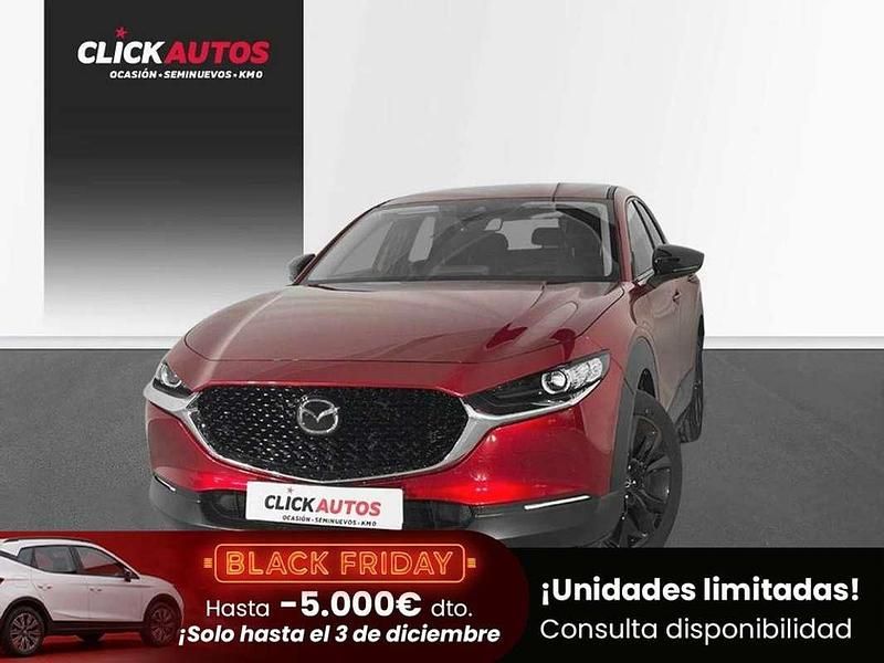 Rojo Usado 2023 Mazda CX-30 Homura-Line SUV | 21.750 € (Precio justo) - Imagen 1/4