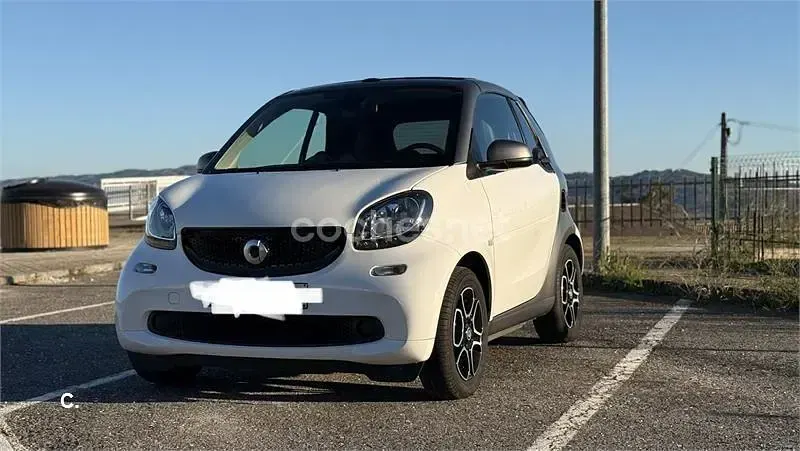 Usado Smart ForTwo Cabrio Prime 90 CV (66 kW) 2018 Blanco Descapotable