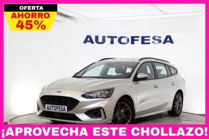 Plateado Usado 2021 Ford Focus ST-Line Familiar | 17.450 € (Super precio) - Imagen 1/4