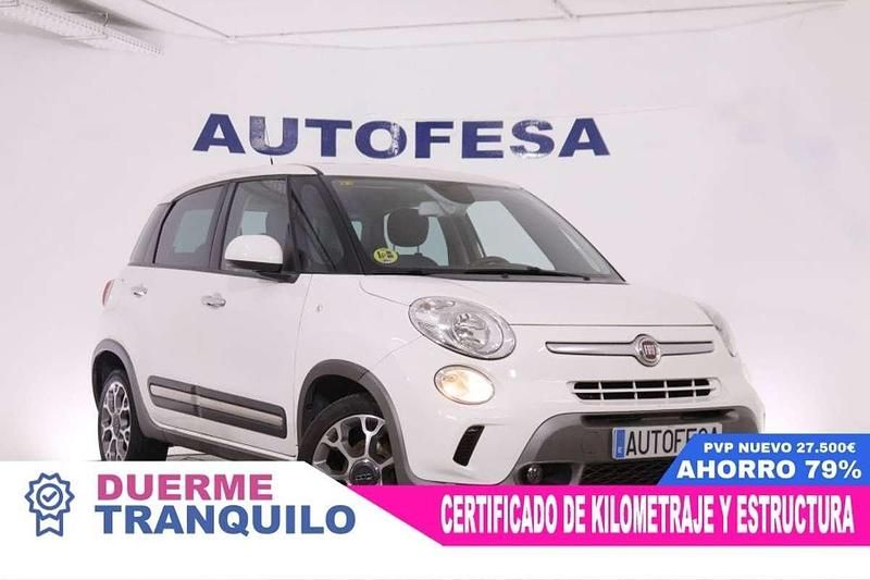 Usado Fiat 500L 105 CV (77 kW) 2014 Blanco Monovolumen