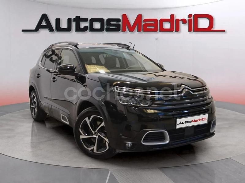 Negro Usado 2021 Citroën C5 Aircross Feel SUV | 16.990 € (Precio justo) - Imagen 1/4