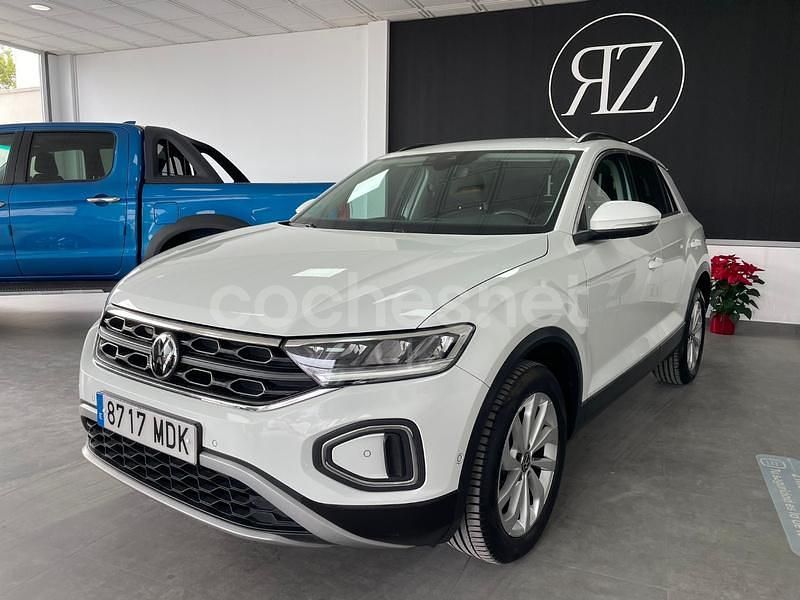 Blanco Usado 2023 VW T-Roc Life SUV | 21.999 € (Precio justo) - Imagen 1/4