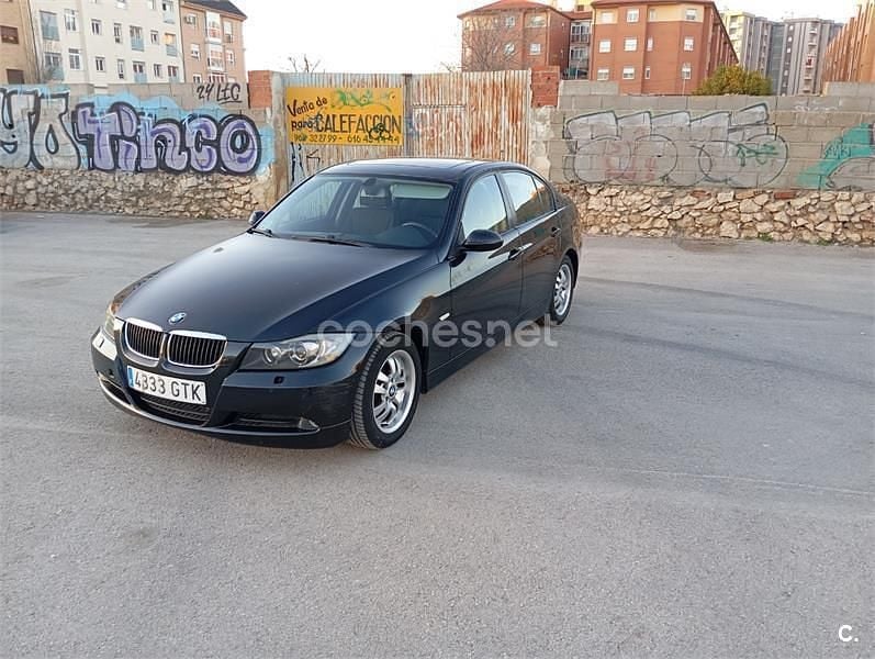 Usado BMW 320 163 CV (119 kW) 2006 Negro Berlina