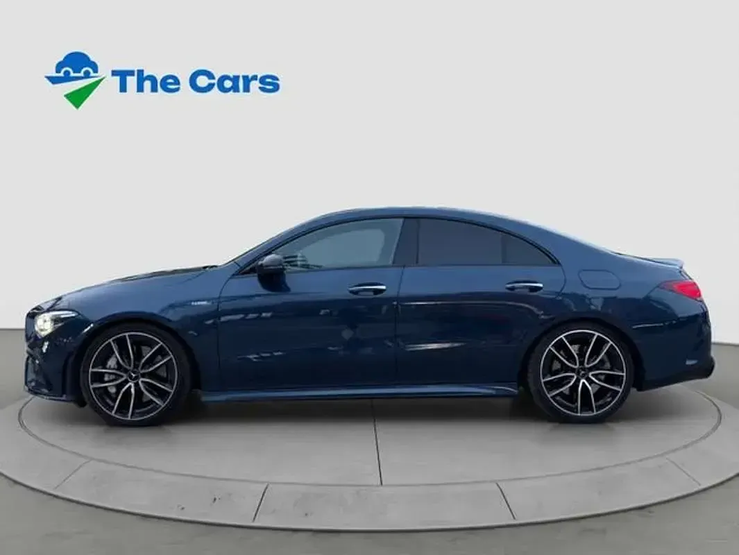 Usado Mercedes C220 AMG 306 CV (225 kW) 2019 Azul Coupe