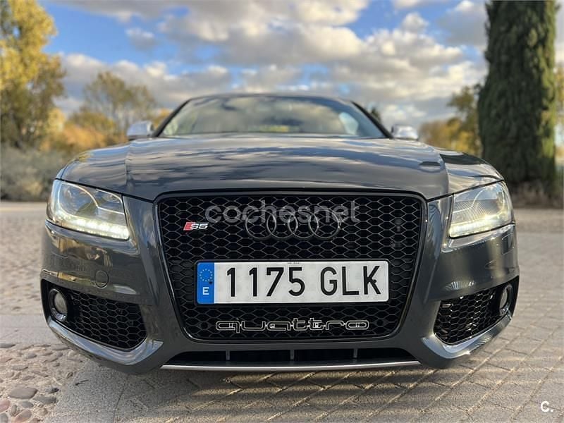 Usado Audi S5 354 CV (260 kW) 2009 Gris / plata Coupe
