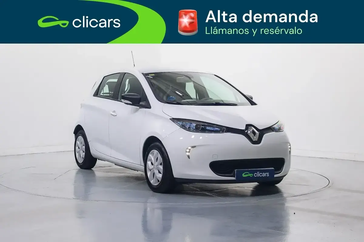 Usado Renault Zoe Life 67 kW (92 CV) 2018 Blanco Utilitario