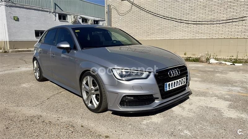 Usado Audi A3 S-Line 150 CV (110 kW) 2016 Azul Berlina