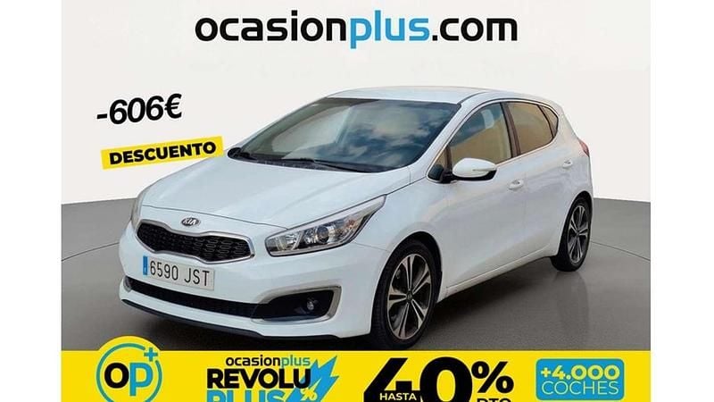 Usado Kia Ceed GT 136 CV (100 kW) 2016 Blanco Utilitario