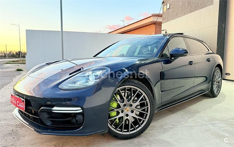 Azul Usado 2019 Porsche Panamera Sport Turismo Familiar | 62.200 € - Imagen 1/4